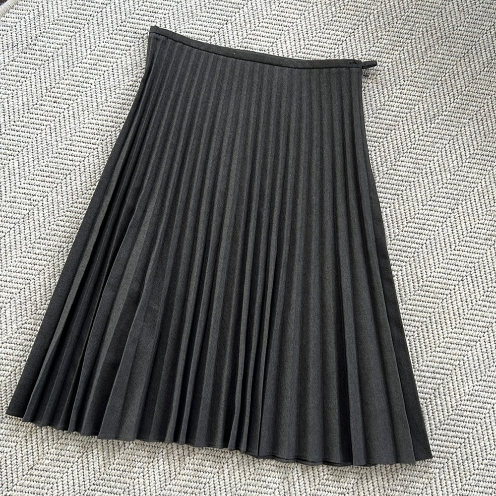 Express pleated skirt